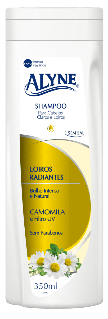 Shampoo Alyne 350ml Louro Radiante