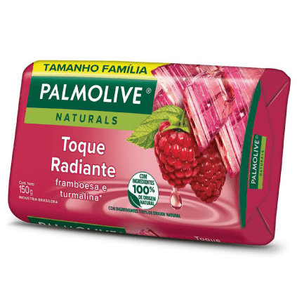 Sabonete Palmolive Naturals Toque Radiante Framboesa e Turmalina 150g