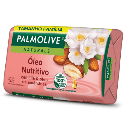 Sabonete Palmolive Naturals Óleo Nutritivo Camélia & Óleo de Amêndoas 150g