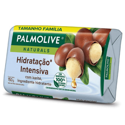Sabonete Palmolive Naturals Hidratação Intensiva com Karité, ingrediente Hidratante 150g