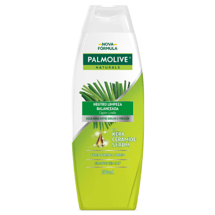 Shampoo Palmolive Naturals Neutro Limpeza Balanceada Capim-Limão 350ml