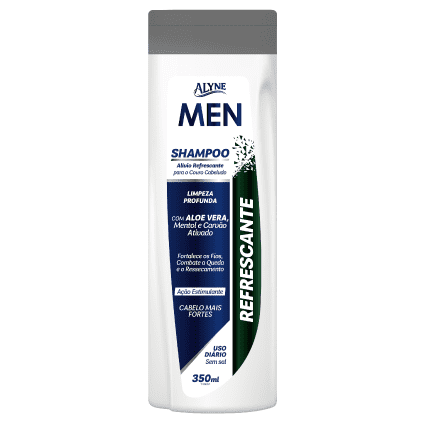 Shampoo Alyne Men Refrescante 350ml