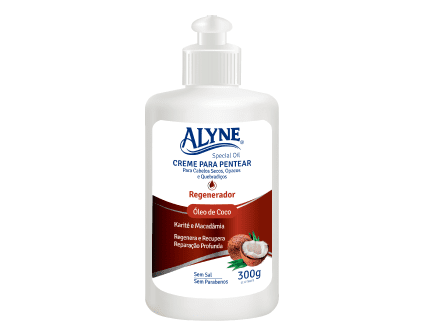 Creme Para Pentear Alyne Regenerador 300g