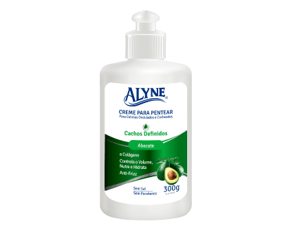 Creme Para Pentear Alyne Cachos Definido 300g