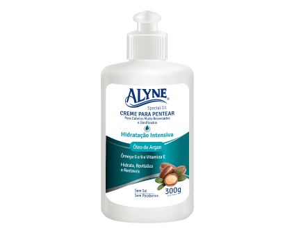 Creme Para Pentear Alyne Hidratação Intensiva 300g