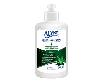 Creme Para Pentear Alyne Reconstrução e Fortalecimento 300g