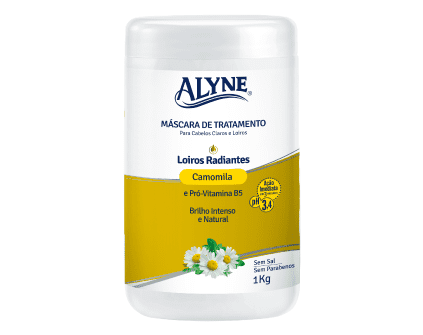 Máscara de Tratamento Alyne Loiros Radiantes 1Kg