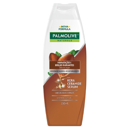 Shampoo Palmolive Naturals Hidratação e Brilho Radiantes Óleo de Argan 350ml