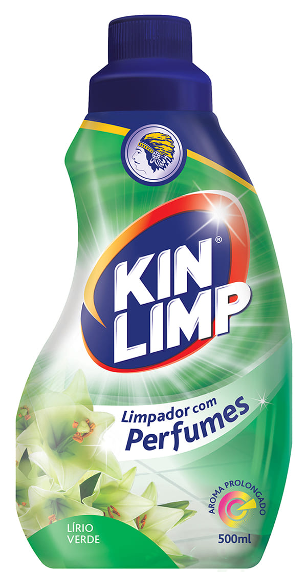 Limpador com Perfume Kin Limp Lírio Verde 500ml