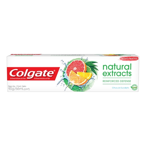 Creme Dental Colgate Naturals Citrus e Eucalipto 90g