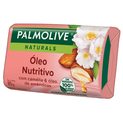 Sabonete Palmolive Naturals Óleo Nutritivo Camélia & Óleo de Amêndoas 85g