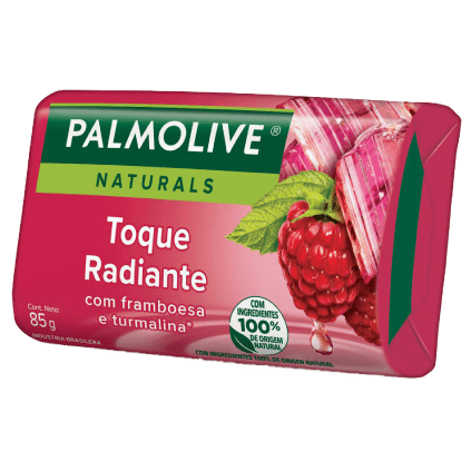 Sabonete Palmolive Naturals Toque Radiante Framboesa e Turmalina 85g