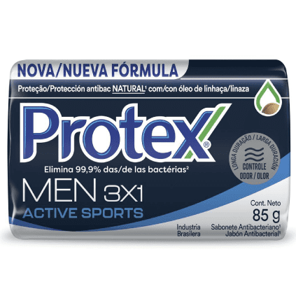 Sabonete Protex Men 3×1 Active Sport 85g