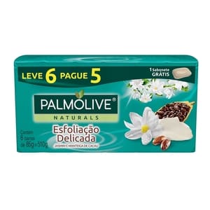 Sabonete Palmolive Jasmim e Cacau 85g (Lv6 / Pg5)