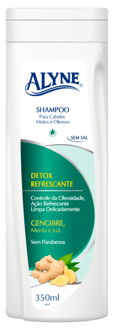 Shampoo Alyne 350ml Detox Refrescante