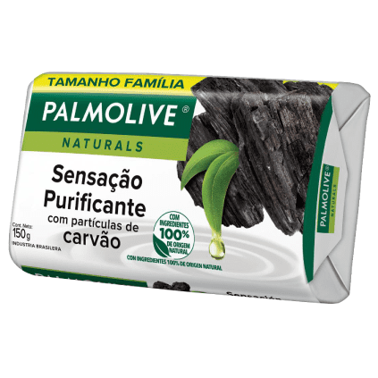 Sabonete Palmolive Naturals Sensação Purificante Carvão 150g
