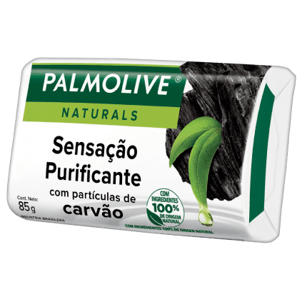 Sabonete Palmolive Naturals Sensação Purificante Carvão 85g
