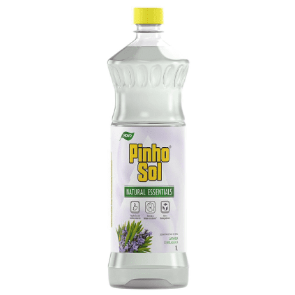 Desinfetante Pinho Sol Natural Essentials Lavanda e Melaleuca 1L