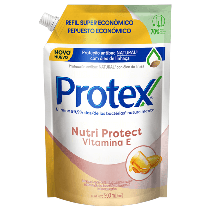 Sabonete Líquido Protex Refil Vitamina E 900ml