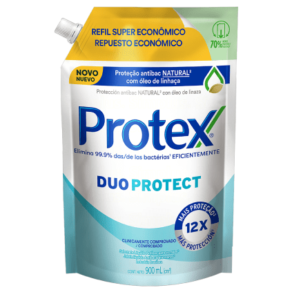 Sabonete Líquido Protex Refil Duo Protec 900ml