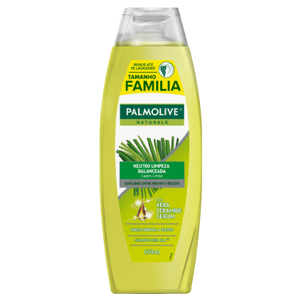 Shampoo Palmolive Naturals Neutro Capim-Limão 650ml