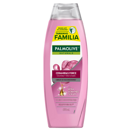 Shampoo Palmolive Naturals Ceramidas Force + Óleo Complex 650ml