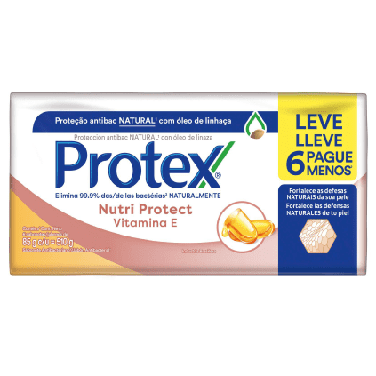Sabonete Protex Vitamina E 85g (Leve 6, Pague Menos)