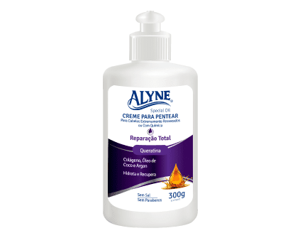 Creme para Pentear Alyne Reparação Total 300g