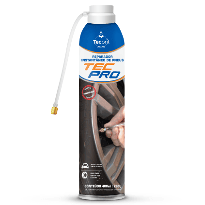 Reparador Instantâneo de Pneus Tecbril 400ml