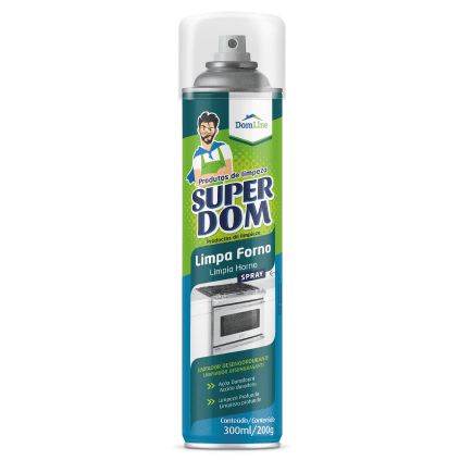 Detergente Desengordurante Limpa Forno Super Dom 300ml