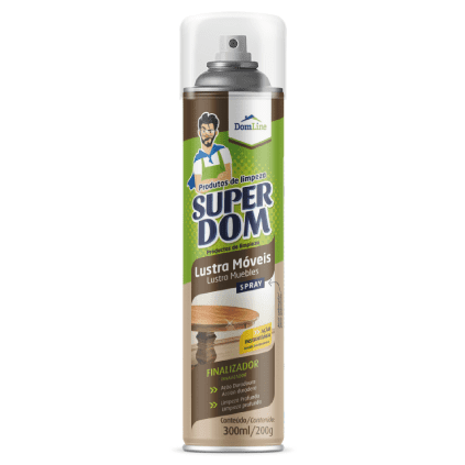 Finalizador Lustra Móveis Super Dom 300ml