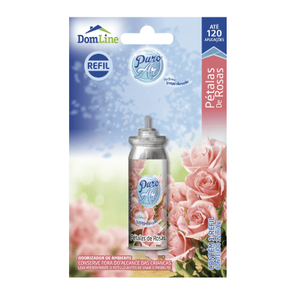 Odorizante de Ambientes Puro Ar Pétalas de Rosas Refil 12ml