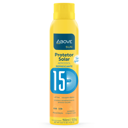 Protetor Solar Above Sun Fps15 150ml