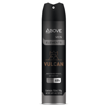 Desodorante Antitranspirante Above Elements Vulcan (M) 150ml