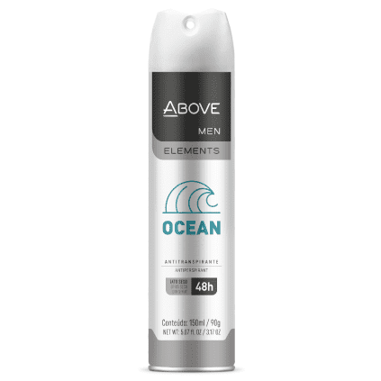 Desodorante Antitranspirante Above Elements Ocean (M) 150ml