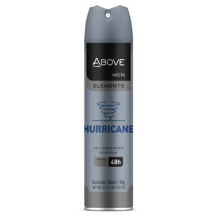 Desodorante Antitranspirante Above Elements Hurricane (M) 150ml