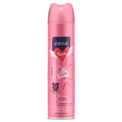 Desodorante Antitranspirante Above Teen Be Sweet (F) 150ml