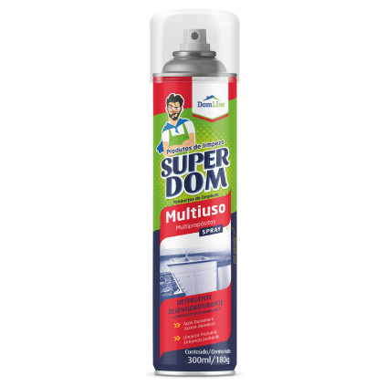 Detergente Desengordurante Multiuso Super Dom 300ml