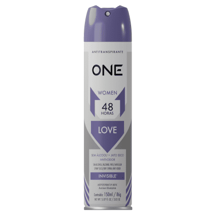 Desodorante Antitranspirante One By Above Love (F) 150ml