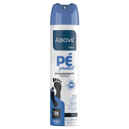 Desodorante para os Pés Above Pé Protect Men (M) 150ml