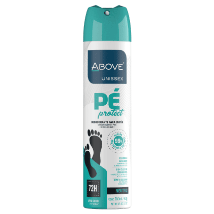 Desodorante para os Pés Above Pé Protect Unissex 150ml