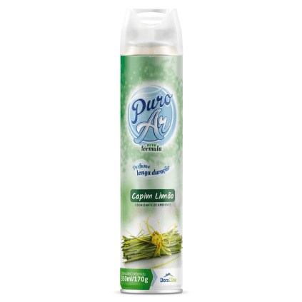 Odorizante de Ambientes Puro Ar Capim Limão 350ml