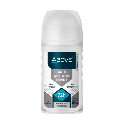 Desodorante Antitranspirante Above Roll-on Sem Perfume 80ml