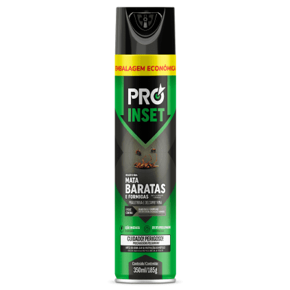 Inseticida Mata Baratas e Formiga Pro Inset 350ml