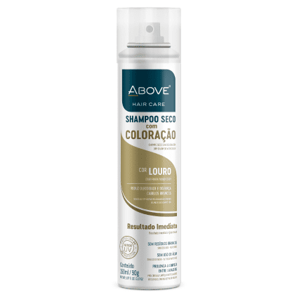 Shampoo Seco com Coloração Above Castanho Louro 150ml