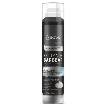 Espuma de Barbear Above Elements Carbon Active 150ml