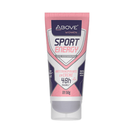 Desodorante Antitranspirante Creme em Bisnaga Above Sport Energy Women (F) 50g