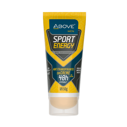 Desodorante Antitranspirante Creme em Bisnaga Above Sport Energy Men (M) 50g