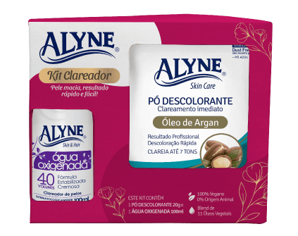 Kit Clareador Duo Alyne Óleo de Argan