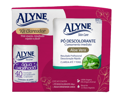 Kit Clareador Duo Alyne Aloe Vera